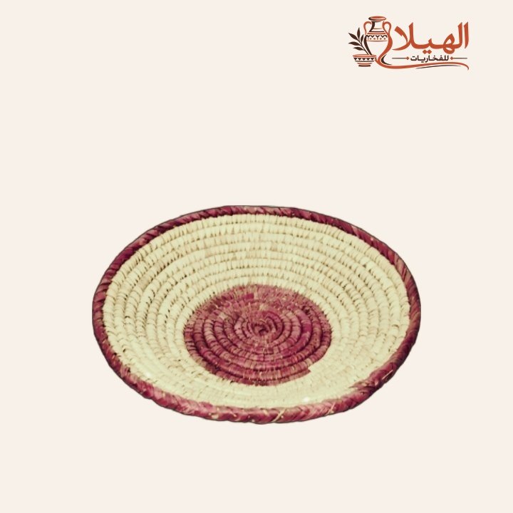طبق خوص للخبز والحلويات